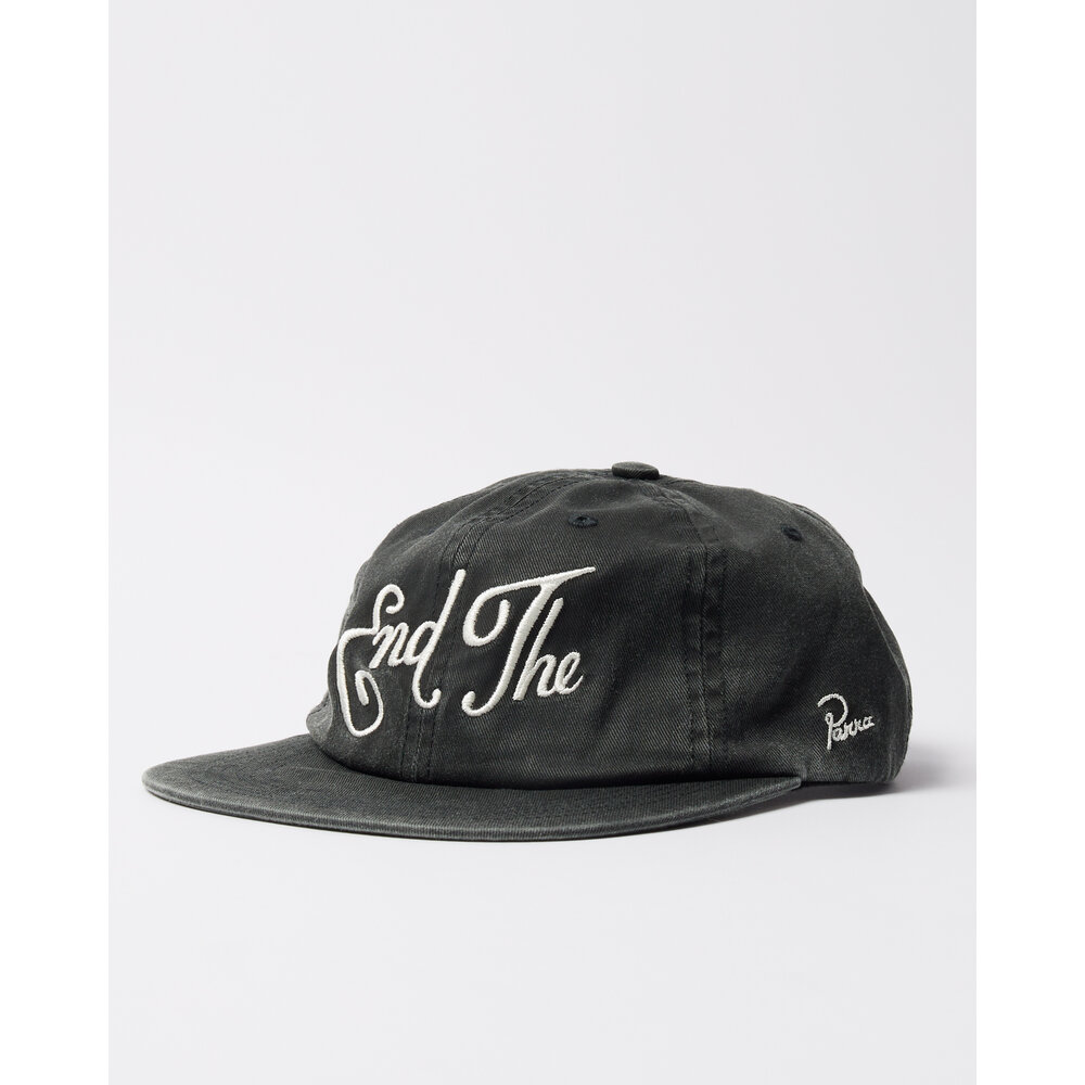 BY PARRA END THE 6 PANEL HAT BLACK