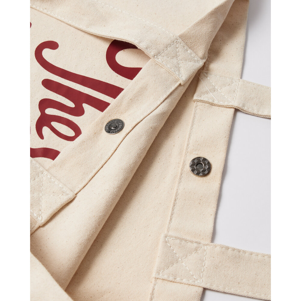 BY PARRA LAST CHANGE BOOKS TOTE BAG