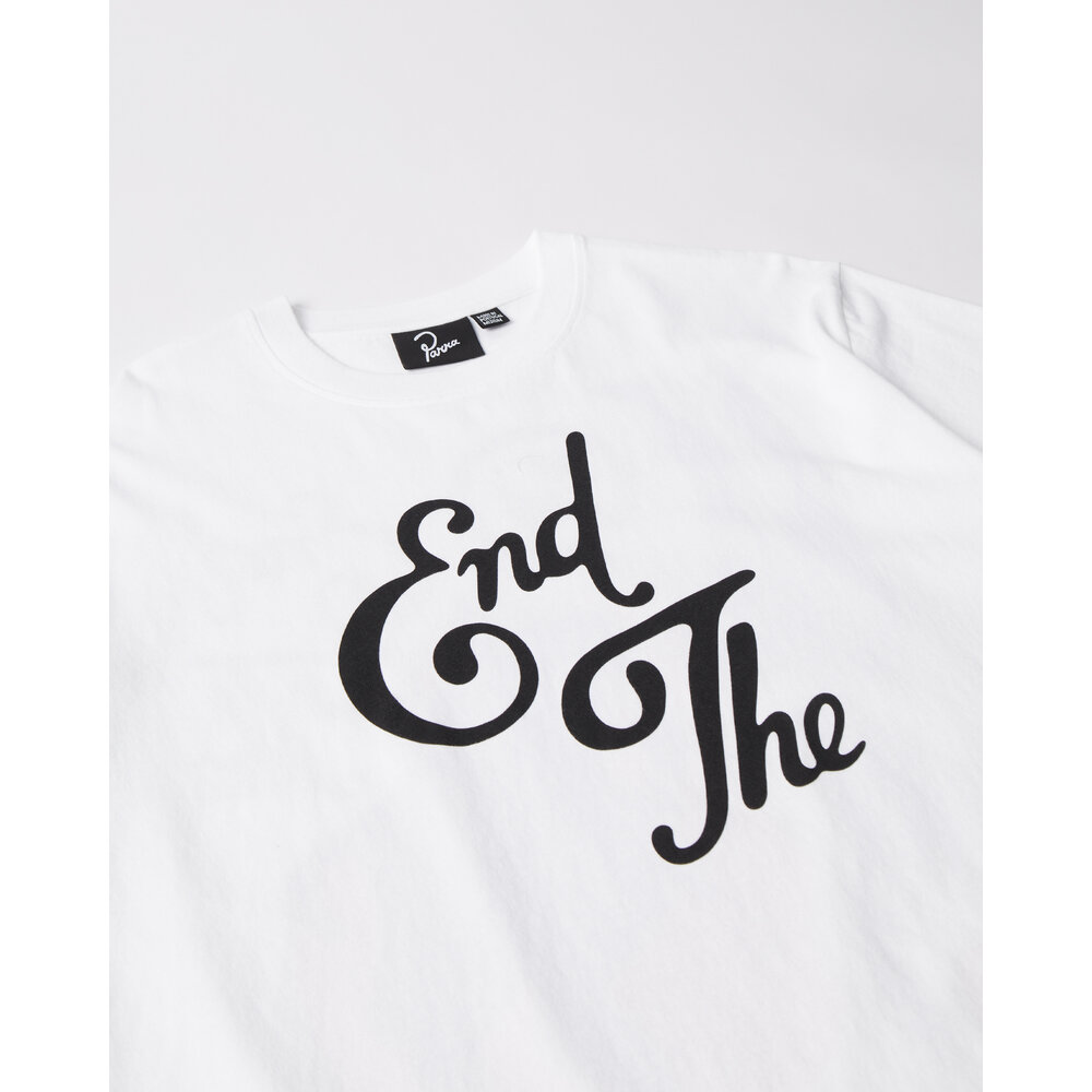 BY PARRA BY PARRA END THE LOUNGECHAIR T-SHIRT BY PARRA END THE LOUNGECHAIR T-SHIRT