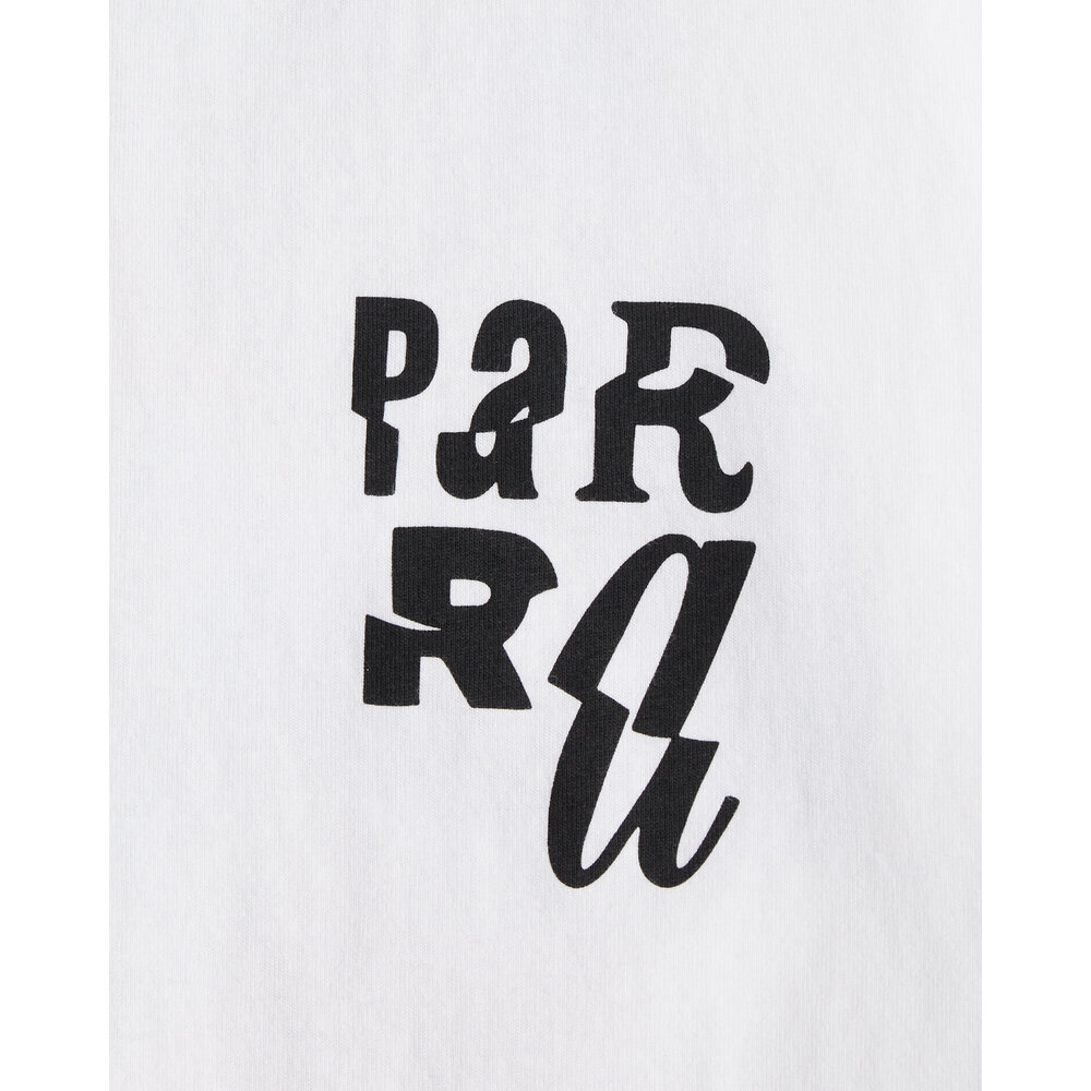 BY PARRA BY PARRA WHY ARE YOU HERE T-SHIRT BY PARRA WHY ARE YOU HERE T-SHIRT
