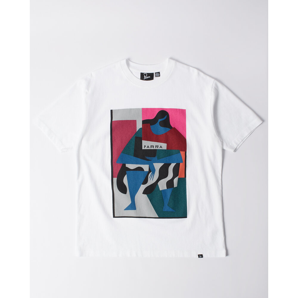 BY PARRA READING THE SQUARE T-SHIRT