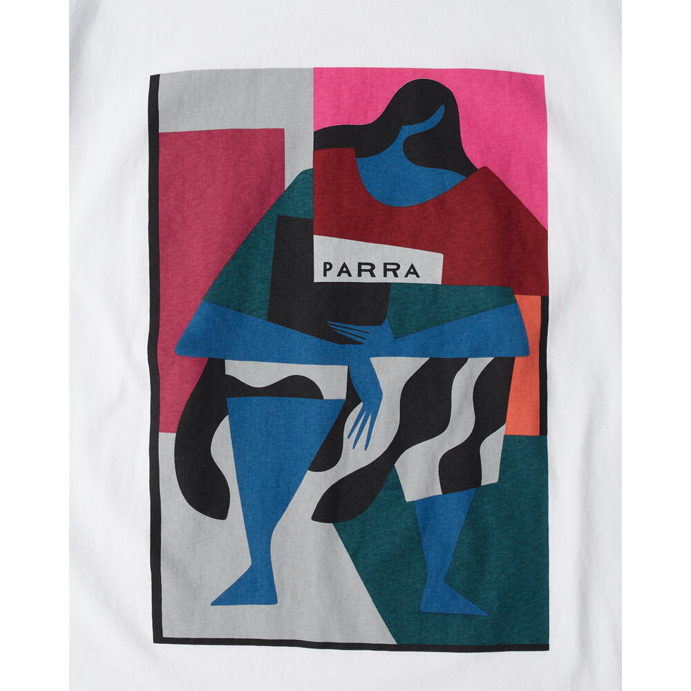BY PARRA READING THE SQUARE T-SHIRT