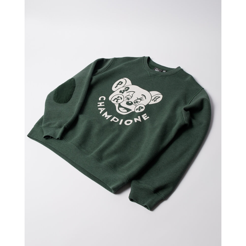 BY PARRA TIRED CHAMPIONE CREW NECK SWEATSHIRT