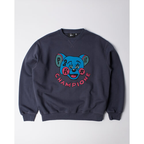 BY PARRA TIRED CHAMPIONE CREW NECK SWEATSHIRT