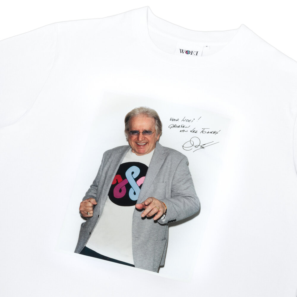 WOEI X LEE TOWERS PHOTO TEE ‘WHITE