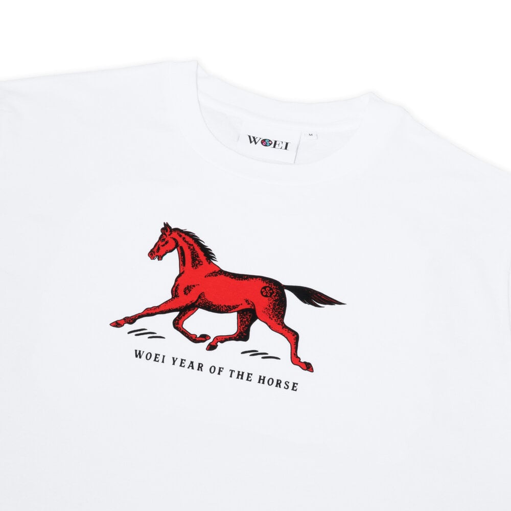 WOEI X LIZER VAN HATTEM ‘YEAR OF THE HORSE’ T-SHIRT