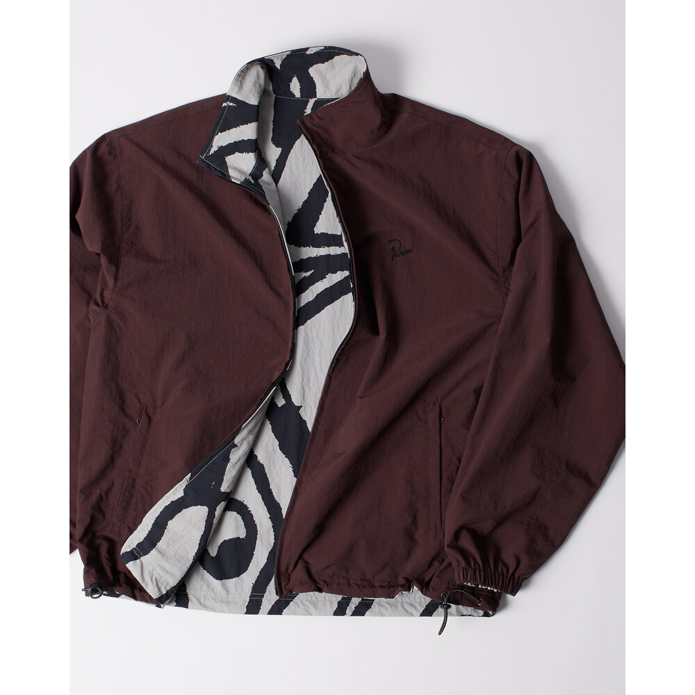 BY PARRA FREAK SCENE REVERSIBLE TRACK TOP GREY