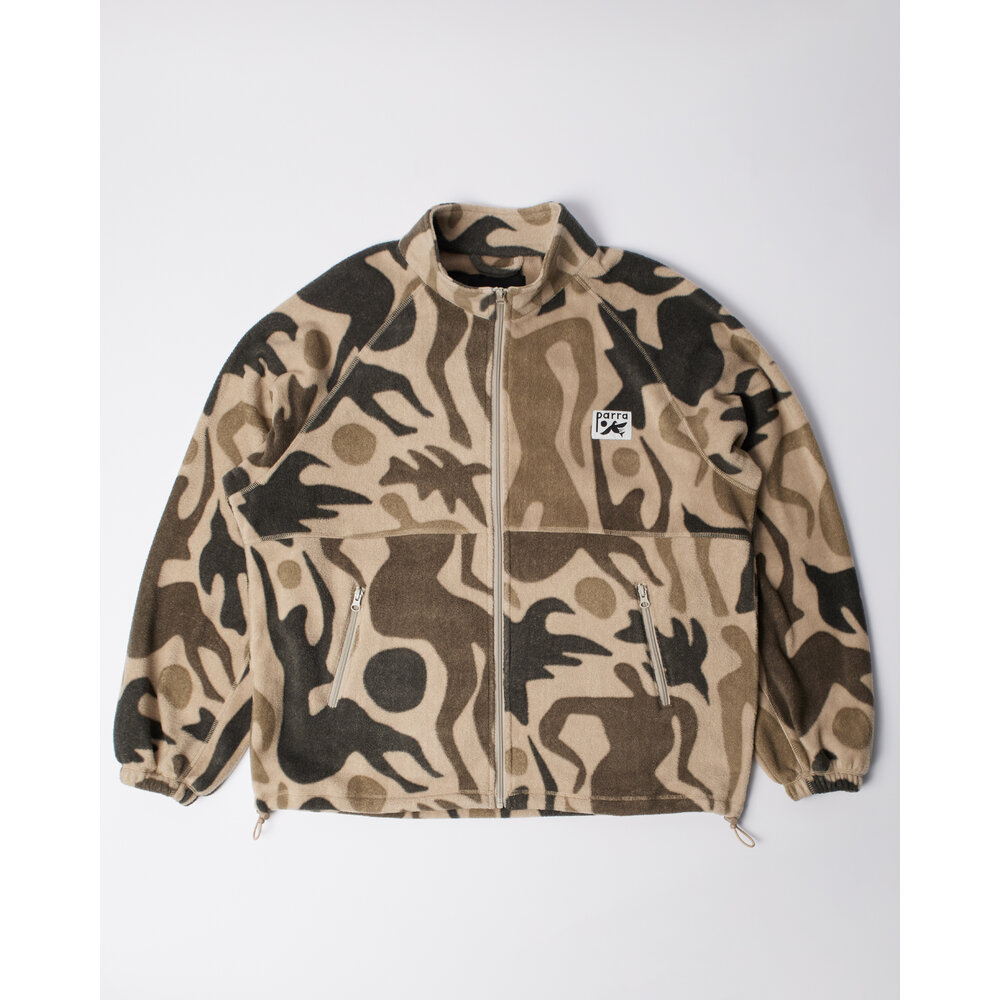 BY PARRA JUST LIKE HEAVEN FLEECE JACKET SAND