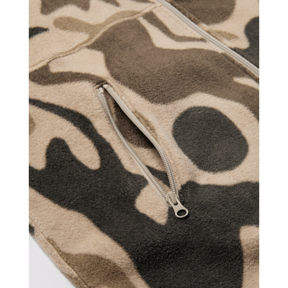 BY PARRA JUST LIKE HEAVEN FLEECE JACKET SAND