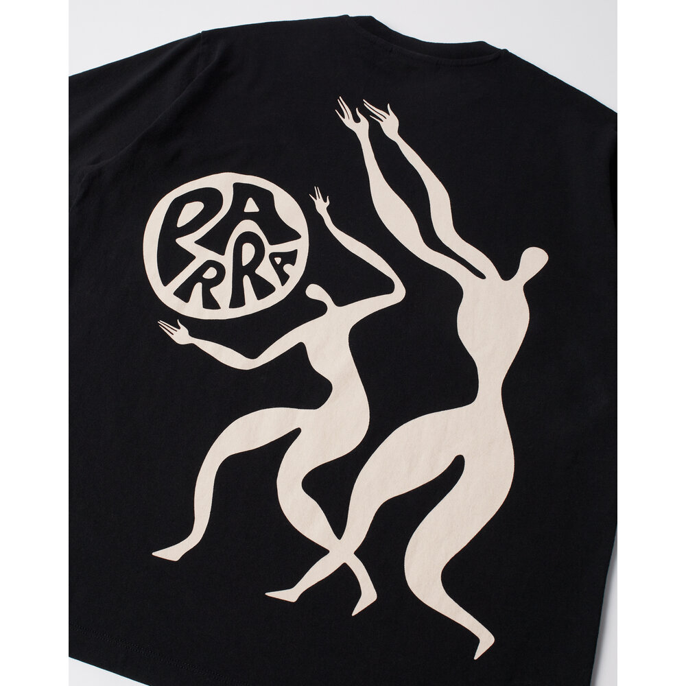BY PARRA PLAY BALL T-SHIRT BLACK