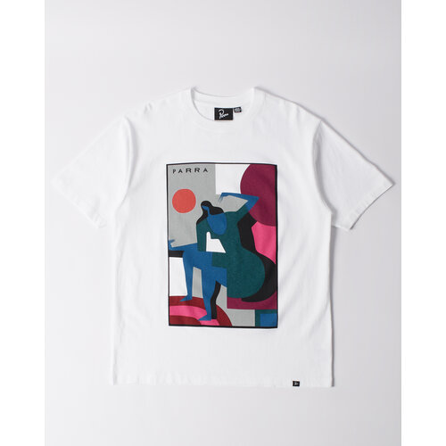 BY PARRA BALL TO THE FACE T-SHIRT WHITE
