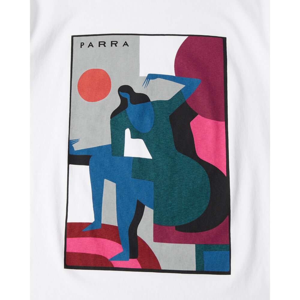 BY PARRA BALL TO THE FACE T-SHIRT WHITE