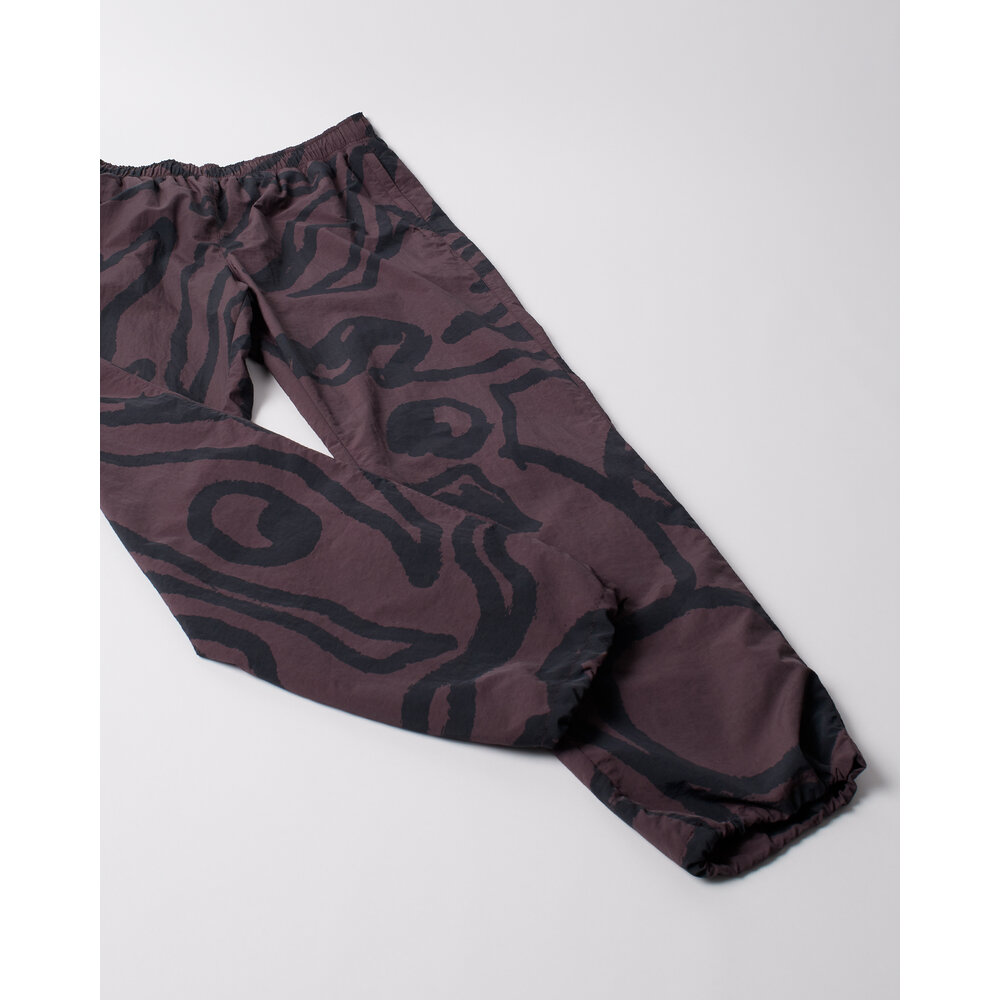 BY PARRA FREAK SCENE TRACK PANTS BROWN