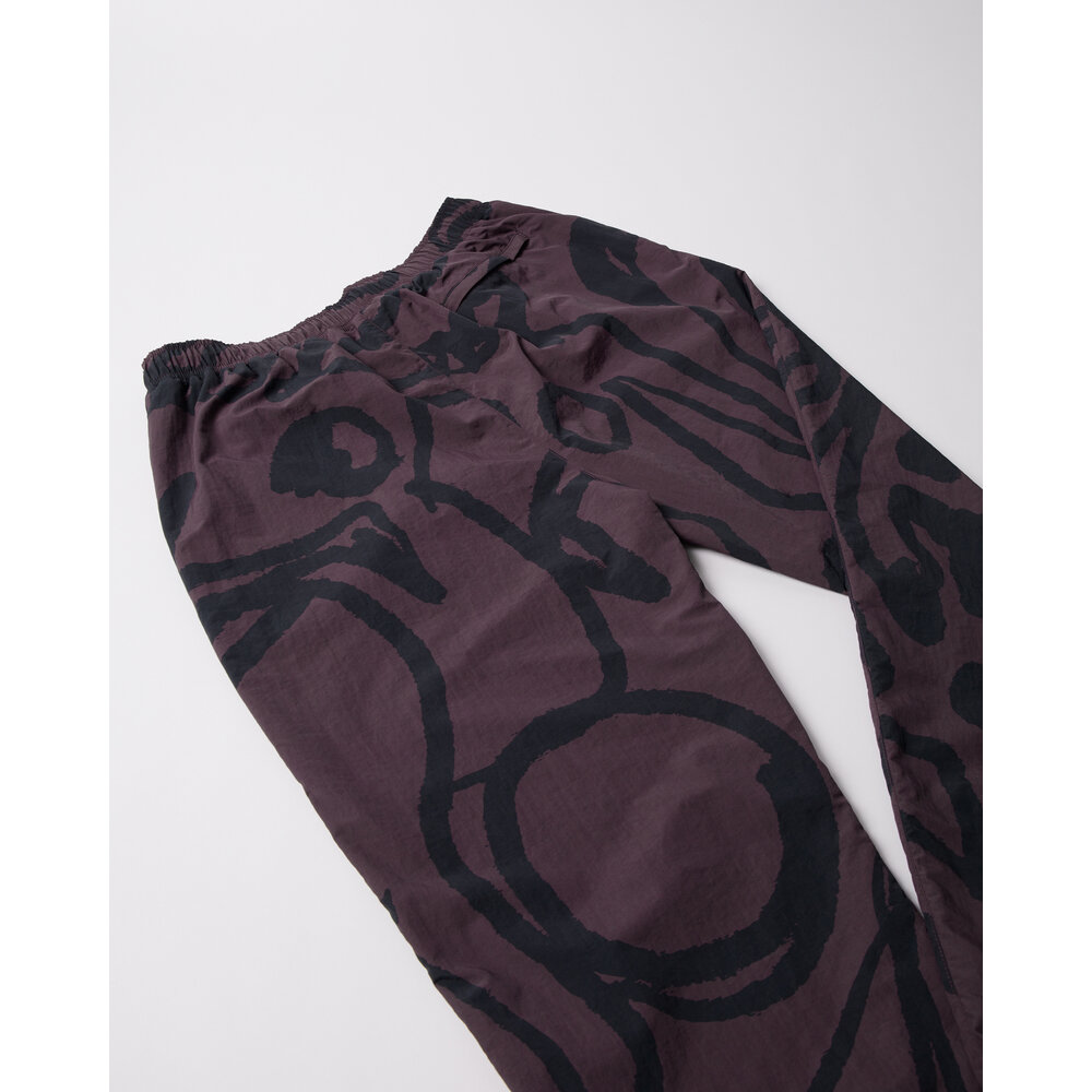 BY PARRA FREAK SCENE TRACK PANTS BROWN