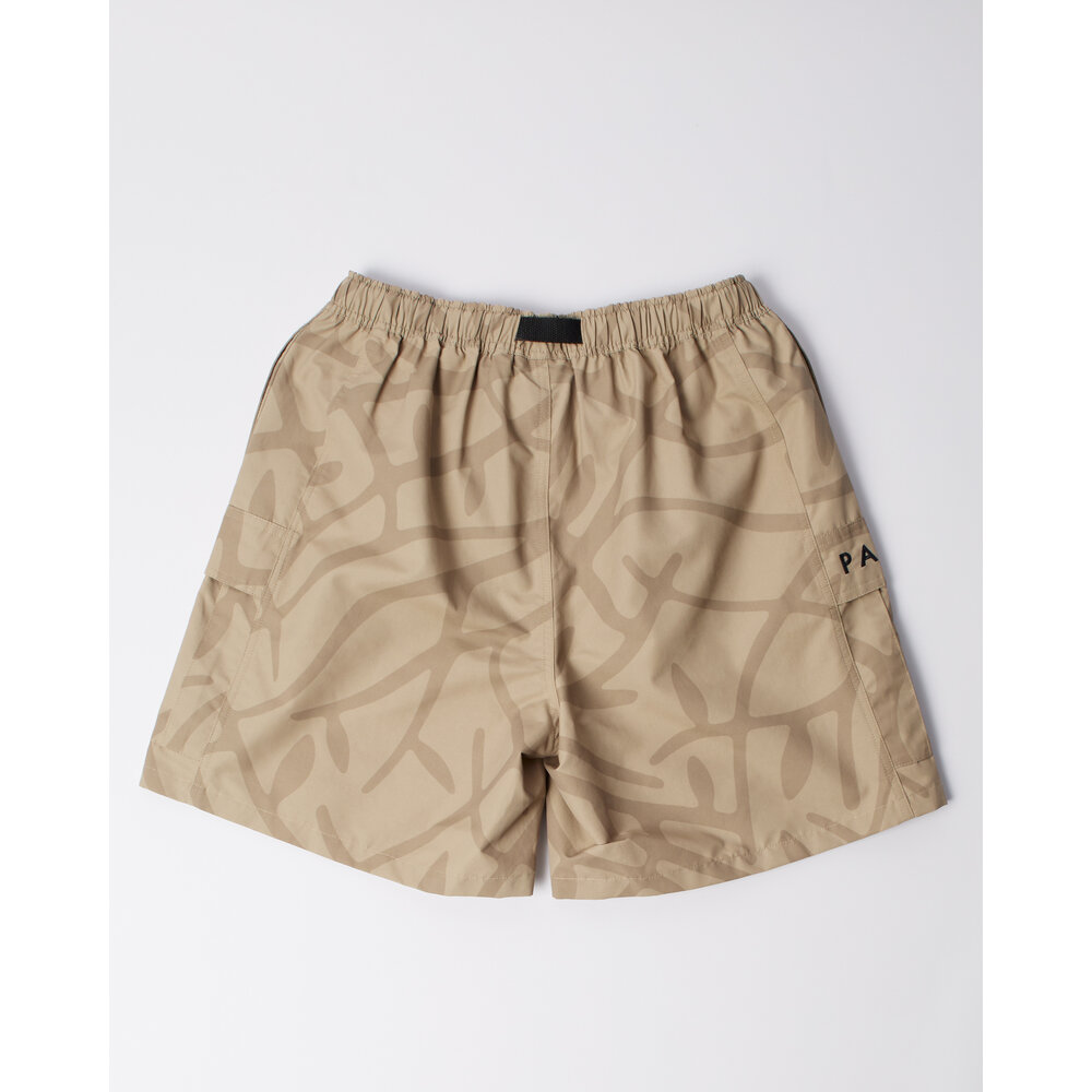 BY PARRA A FOREST TECHNICAL SHORTS SAND