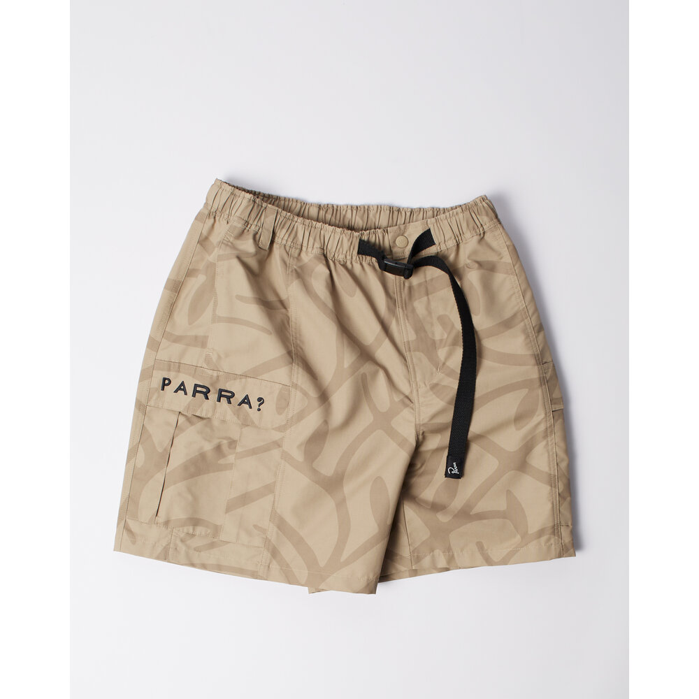BY PARRA A FOREST TECHNICAL SHORTS SAND