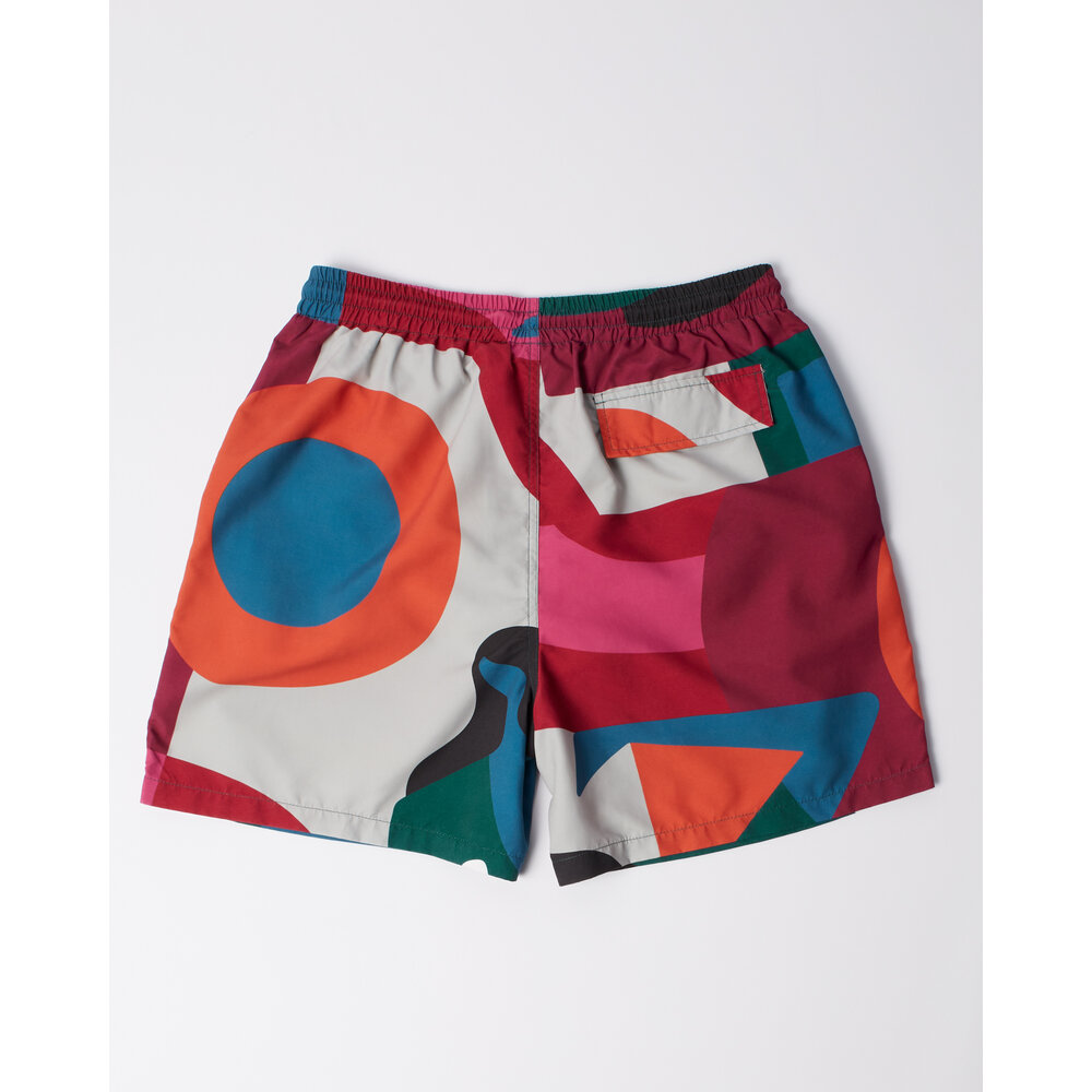 BY PARRA BALL TO THE FACE SWIM SHORTS MULTI