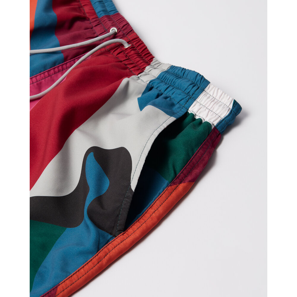 BY PARRA BALL TO THE FACE SWIM SHORTS MULTI