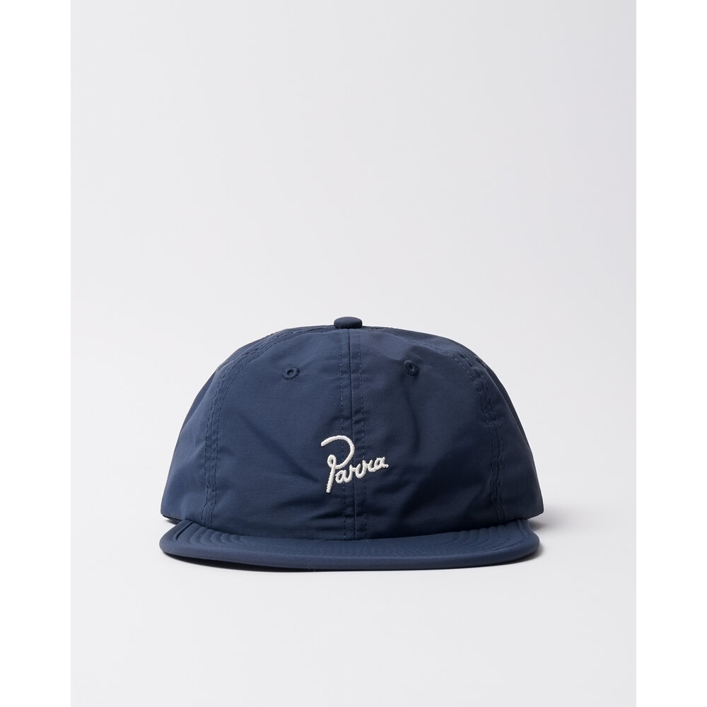 BY PARRA SIGNATURE 6 PANEL HAT BLUE