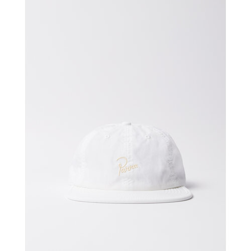 BY PARRA SIGNATURE 6 PANEL HAT WHITE