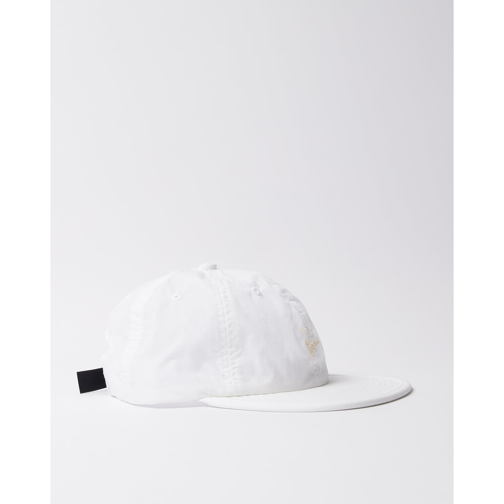 BY PARRA SIGNATURE 6 PANEL HAT WHITE
