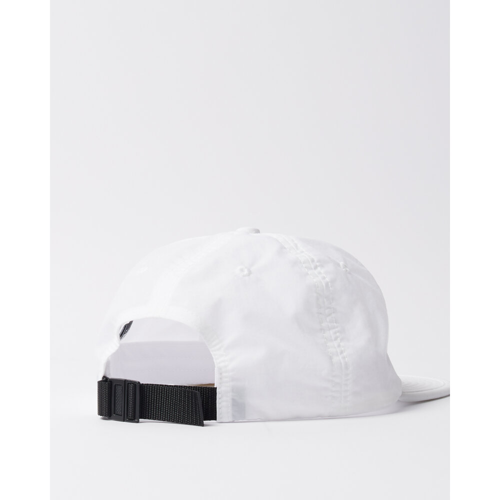 BY PARRA SIGNATURE 6 PANEL HAT WHITE