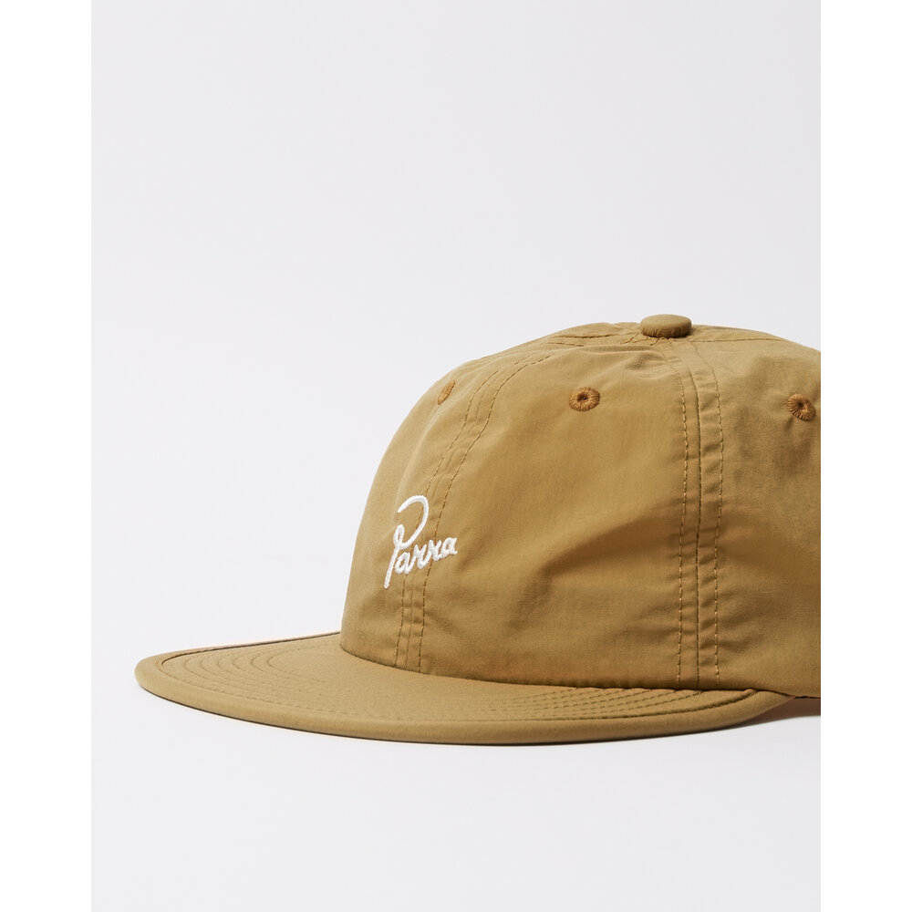 BY PARRA SIGNATURE 6 PANEL HAT BROWN