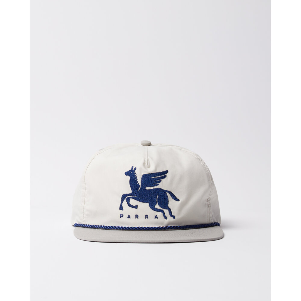 BY PARRA GASOLINE 5 PANEL HAT GREY