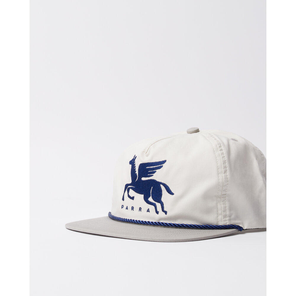 BY PARRA GASOLINE 5 PANEL HAT GREY
