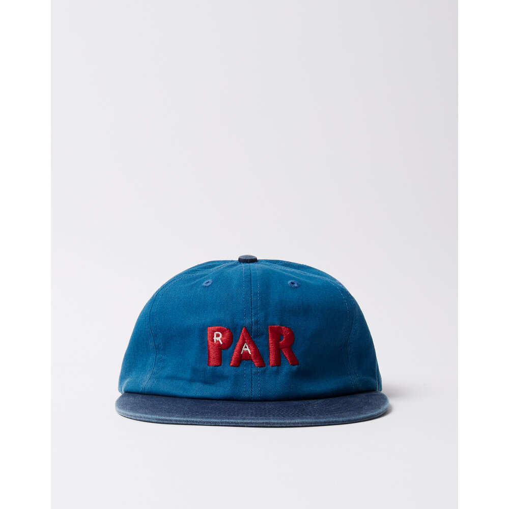 BY PARRA PAPER PAR 6 PANEL HAT BLUE