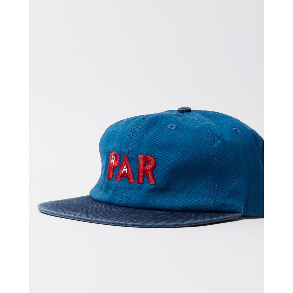 BY PARRA PAPER PAR 6 PANEL HAT BLUE