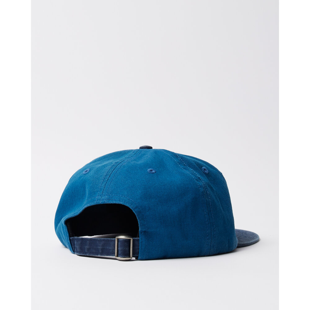 BY PARRA PAPER PAR 6 PANEL HAT BLUE