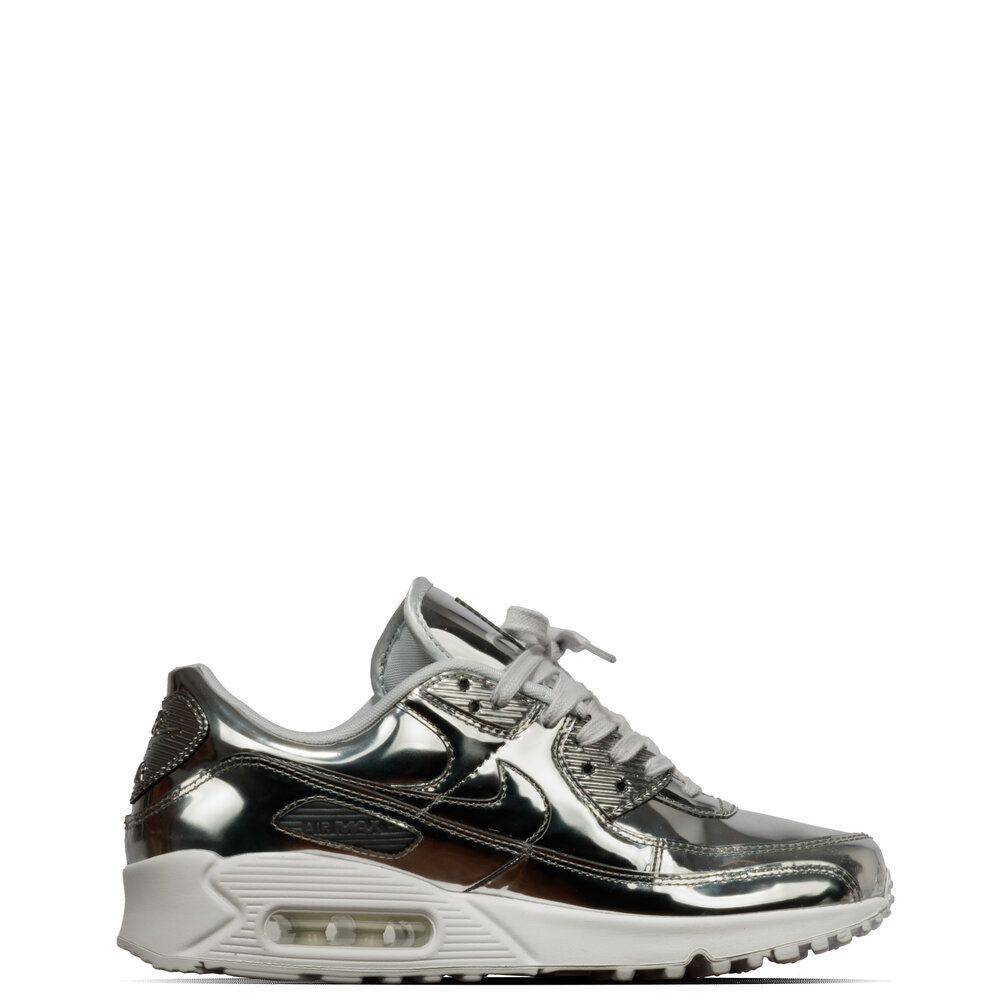 NIKE W AIR MAX 90 SP ‘LIQUID METAL SILVER’