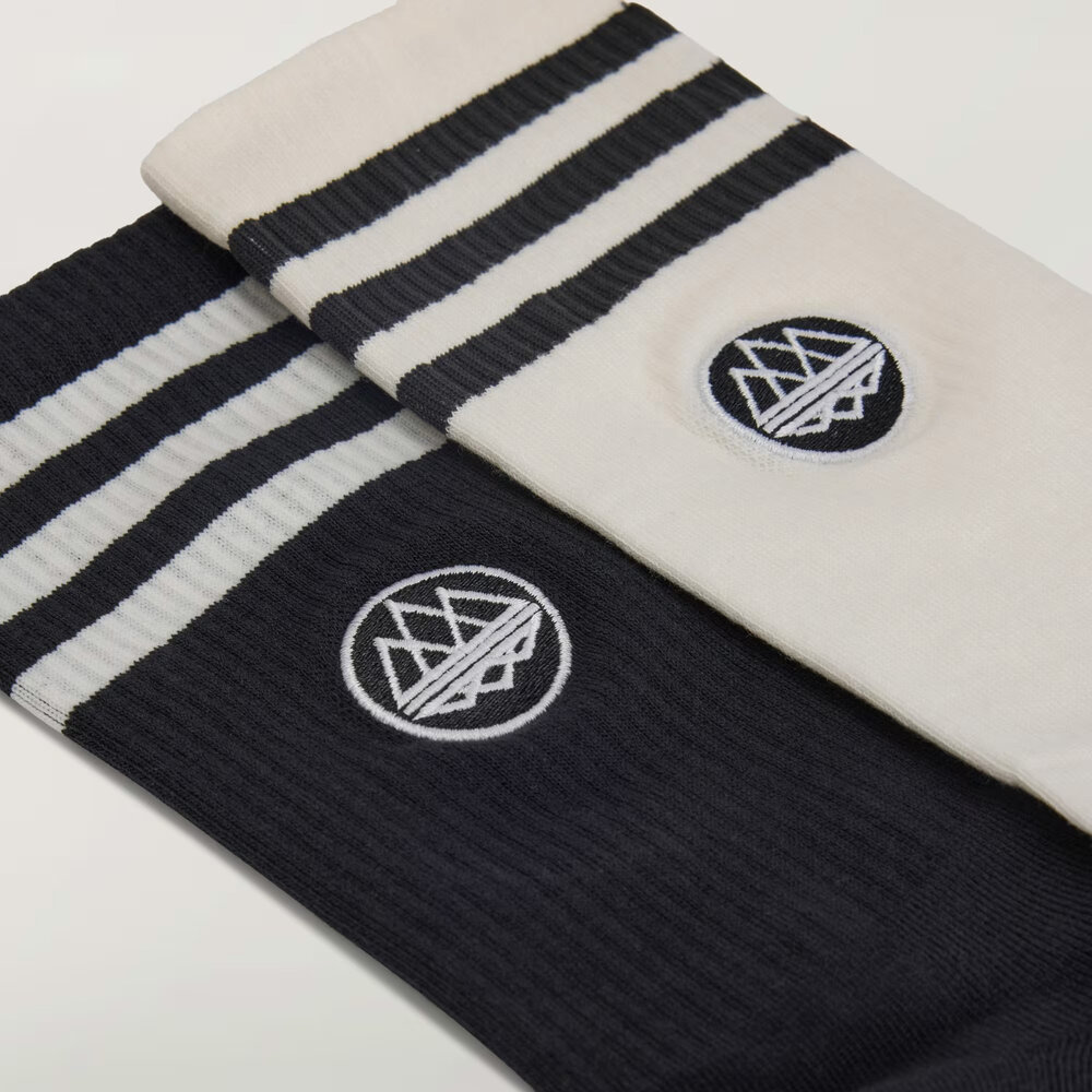 ADIDAS MOD SPZL SOCKS 'BLACK/WHITE’