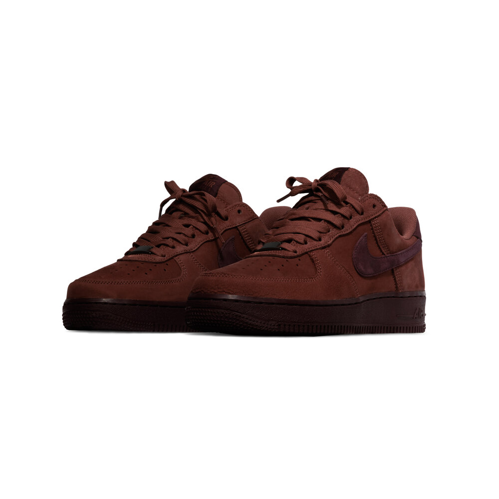 NIKE AIR FORCE 1 LOW RETRO PRM QS ‘RED MAHOGANY'
