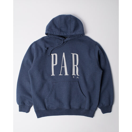 BY PARRA GAPPED HOODED SWEATSHIRT ‘BLUE’
