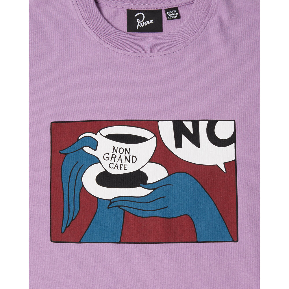 BY PARRA NOT YOU T-SHIRT ‘PURPLE’