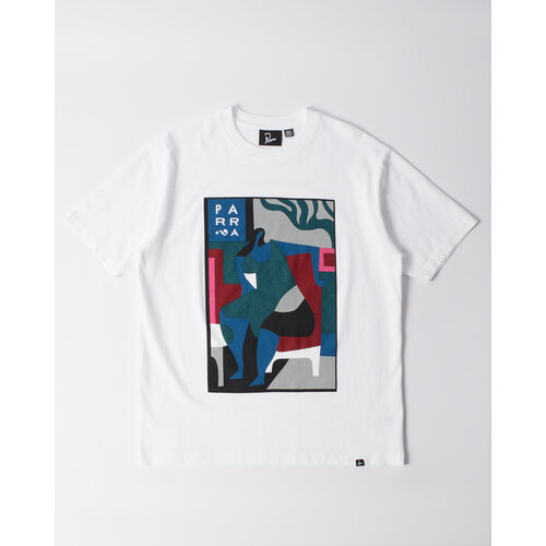 BY PARRA LEAVING NOW T-SHIRT ‘WHITE’