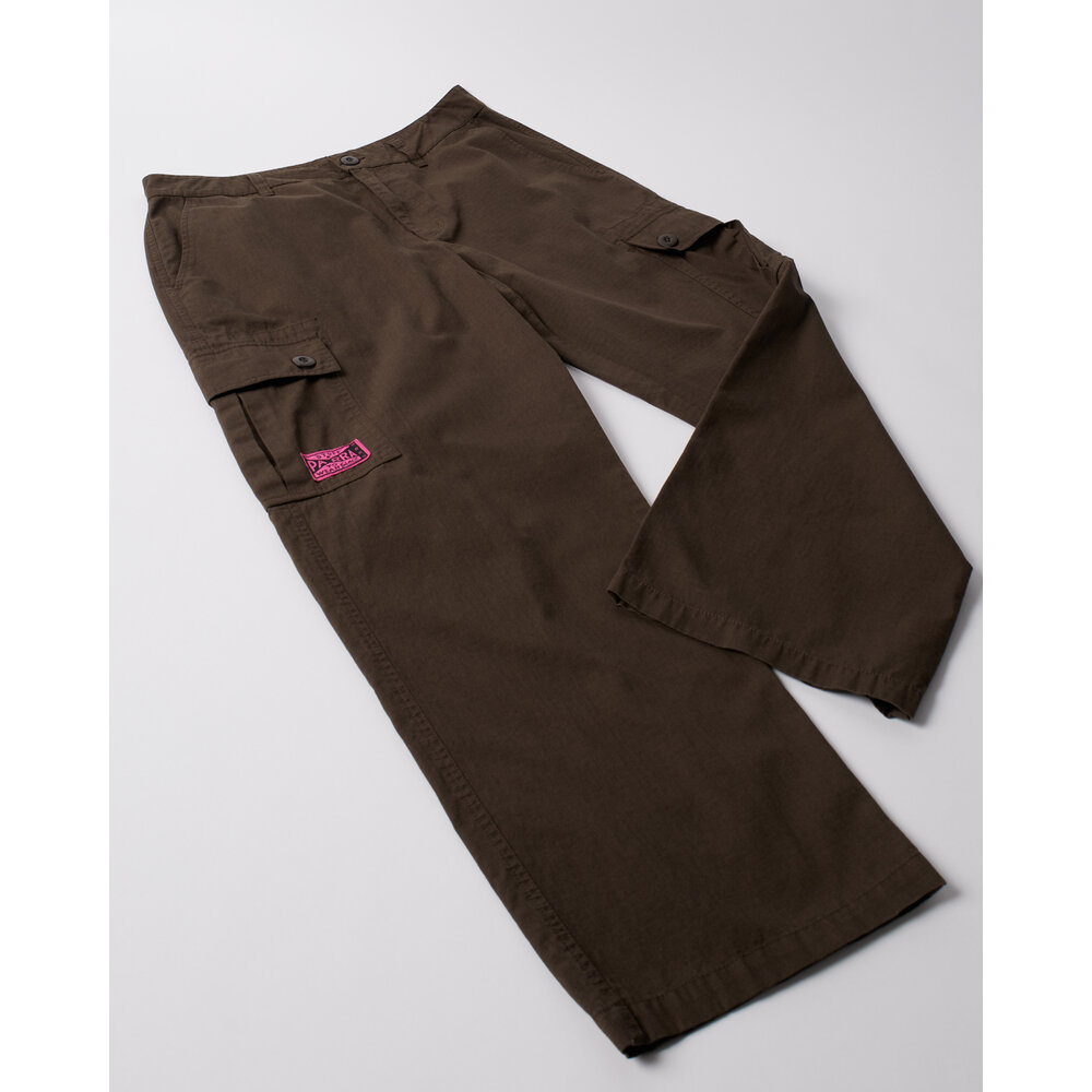BY PARRA STUFF CARGO PANTS ‘BROWN’