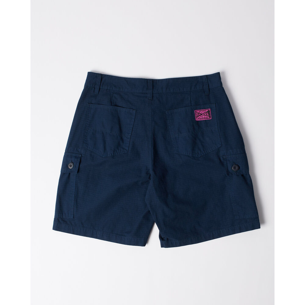 BY PARRA CARGO STUFF CARGO SHORTS ‘BLUE’