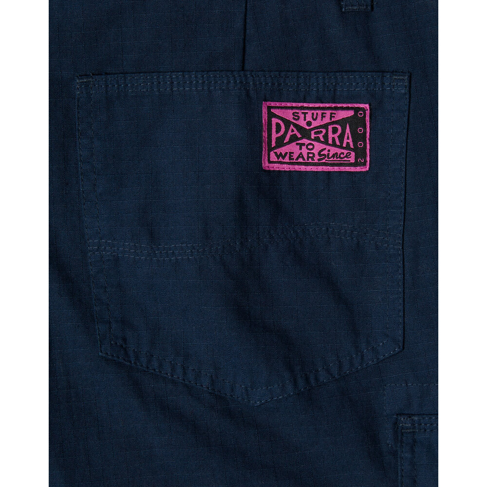 BY PARRA CARGO STUFF CARGO SHORTS ‘BLUE’