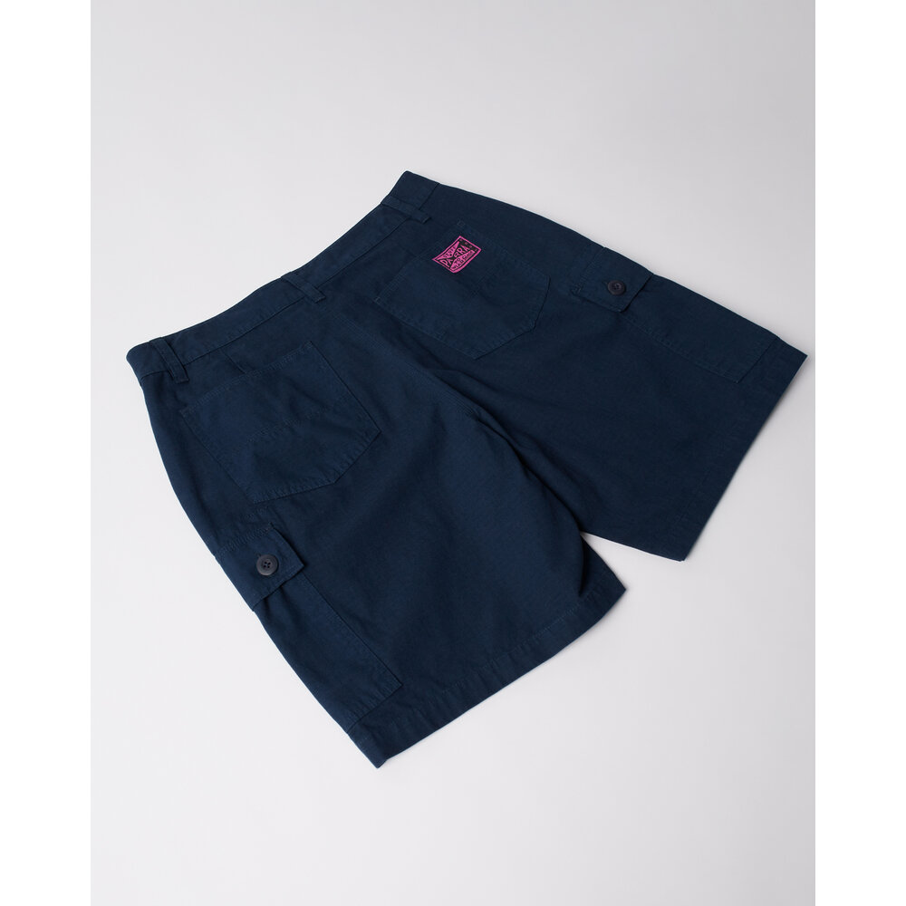 BY PARRA CARGO STUFF CARGO SHORTS ‘BLUE’