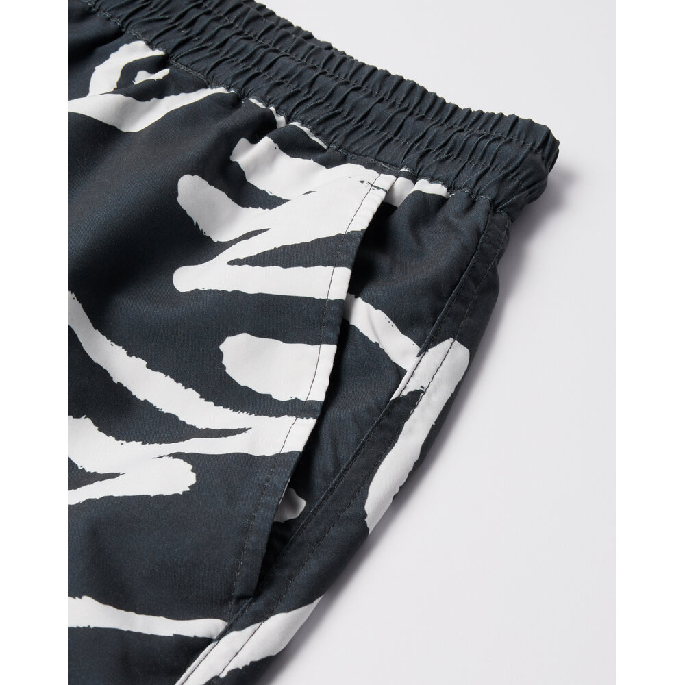 BY PARRA BIRDS FLY FREE SWIM SHORTS ‘BLACK’
