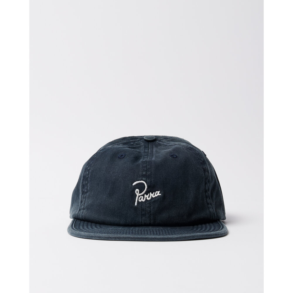 BY PARRA SIGNATURE 6 PANEL HAT ‘BLUE’