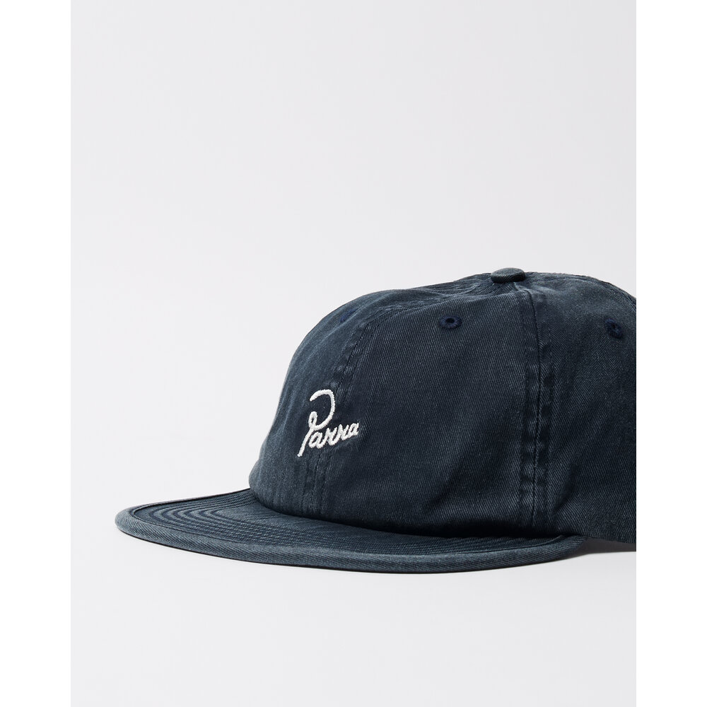 BY PARRA SIGNATURE 6 PANEL HAT ‘BLUE’