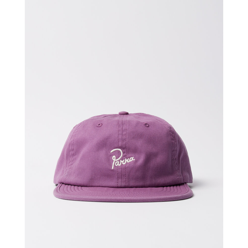 BY PARRA SIGNATURE 6 PANEL HAT ‘PURPLE’
