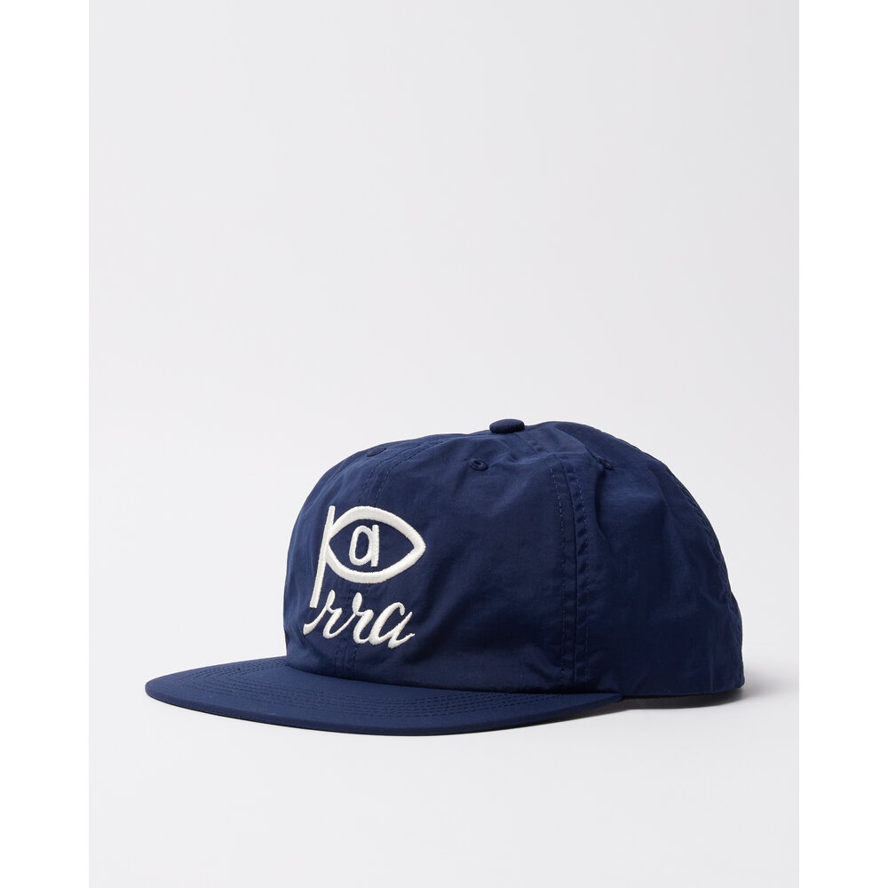 BY PARRA WIERD EYE LOGO 6 PANEL HAT ‘BLUE’