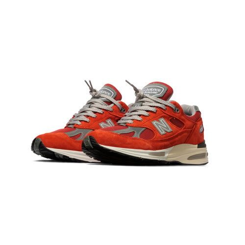 NEW BALANCE 991 V2 ‘GRENADINE FIRE WHIRL’