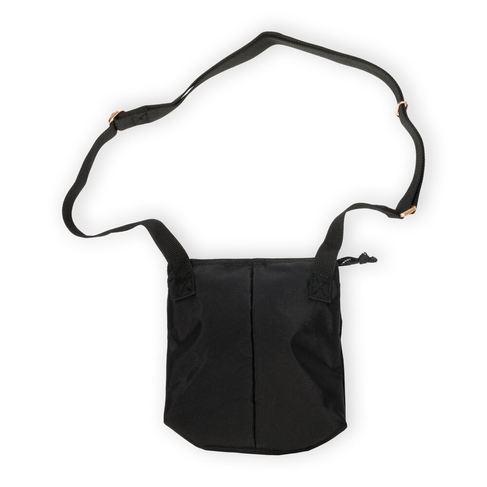 WOEI MINI NECK BAG ‘ BLACK’