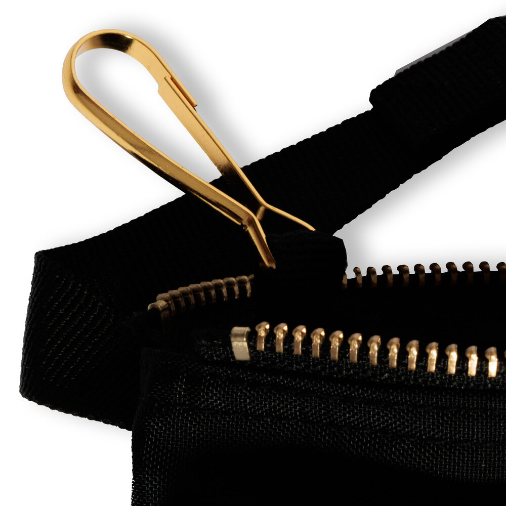 WOEI MINI NECK BAG ‘ BLACK’